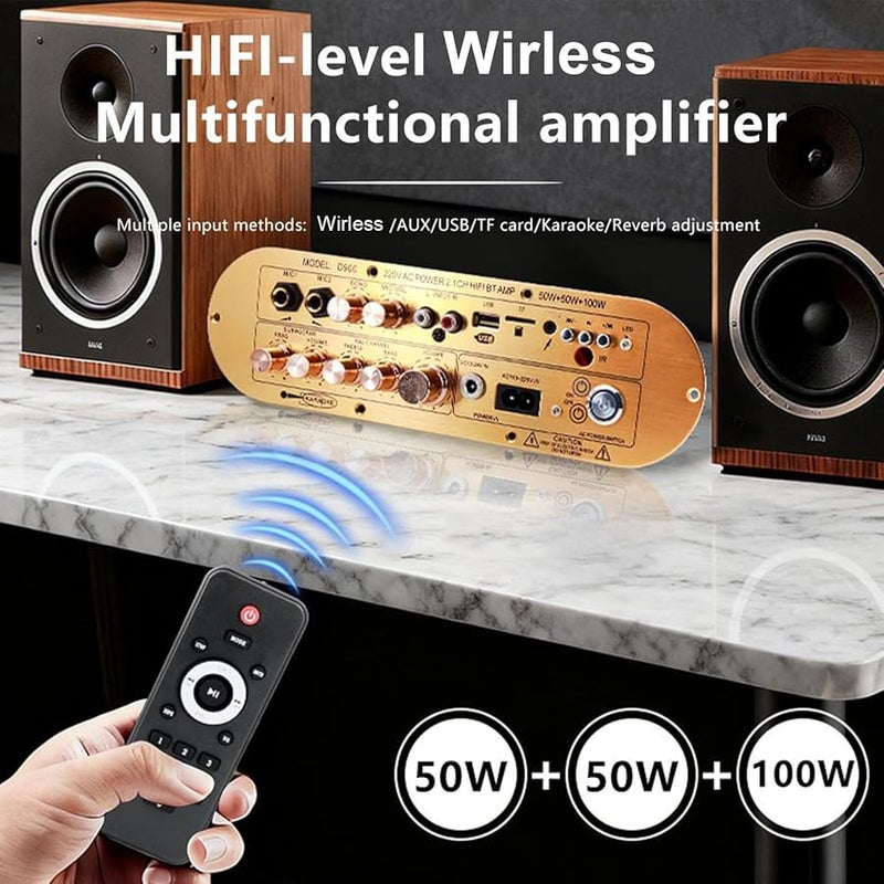 لوحة مكبر الصوت TPA3116 2.1 قناة 50 واط 50 واط 100 واط مضخم طاقة HiFi مع قابس أمريكي - Image 2